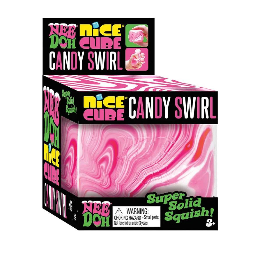 NeeDoh Candy Swirl Nice Cube