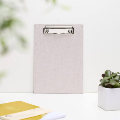 VENT OCEAN A5 Recycled Ocean Plastic Clipboard with Shopping Pad – Sandy Yellow