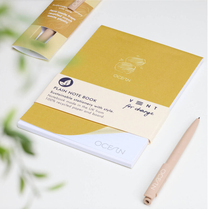 VENT OCEAN A5 Shopping List Pad Refill – Sandy Yellow