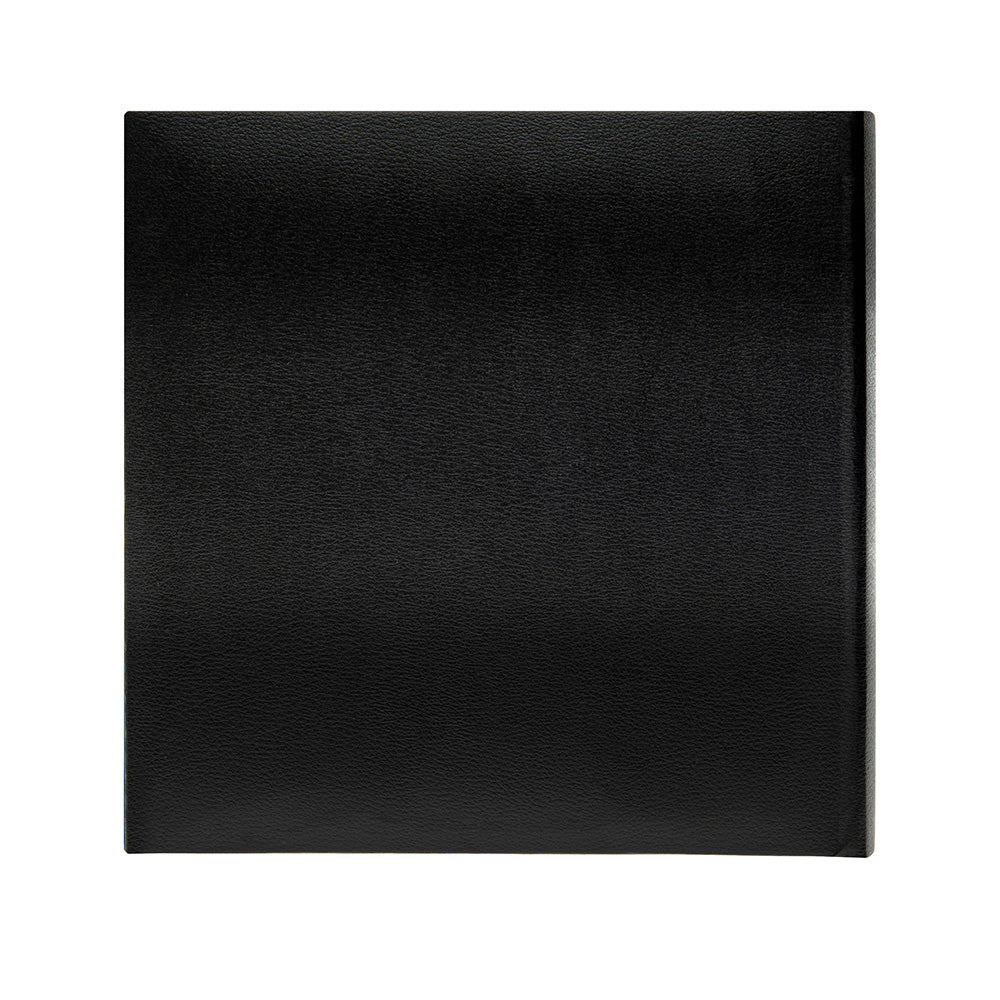 Kenro Savoy black faux leather memo photo album