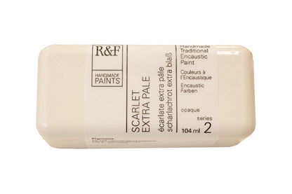 R&F Encaustic Paint 104ml – Scarlet Extra Pale