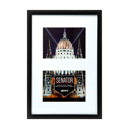 Kenro Senator black double 8x6 frame