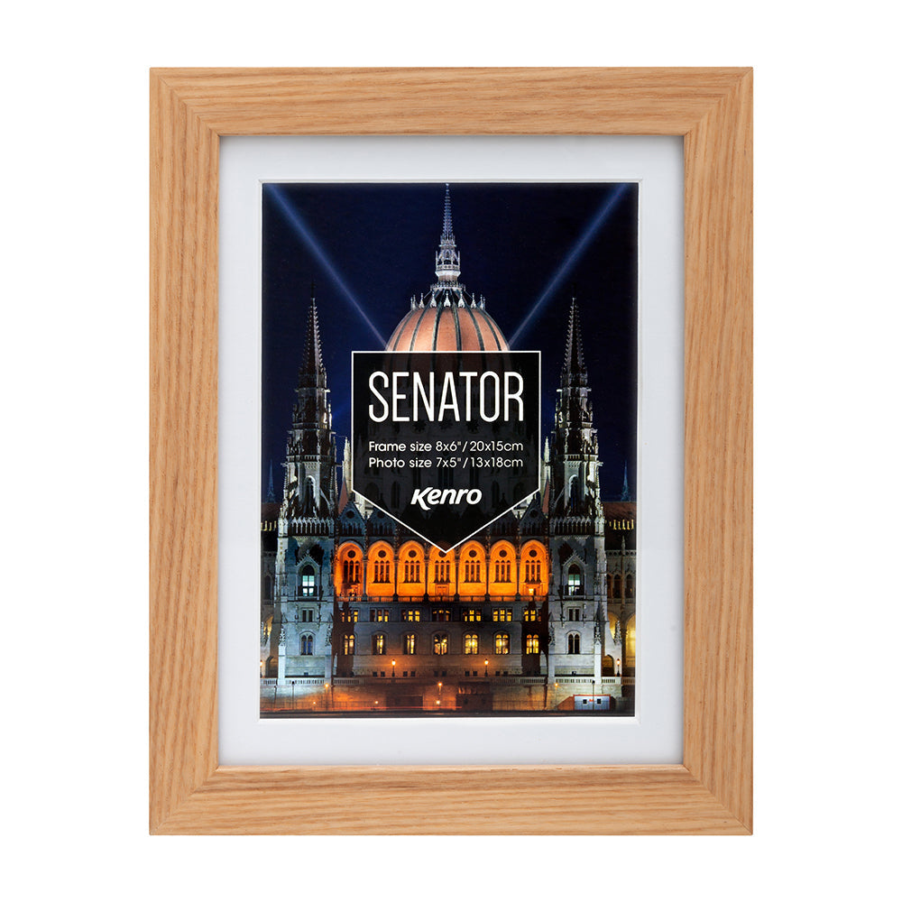 Kenro Senator natural oak frame front