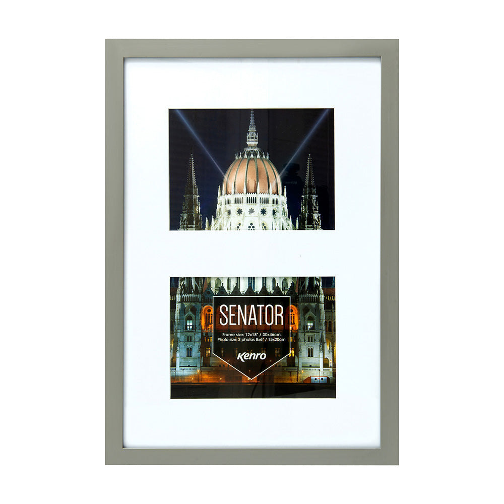 Kenro Senator grey double 8x6 frame