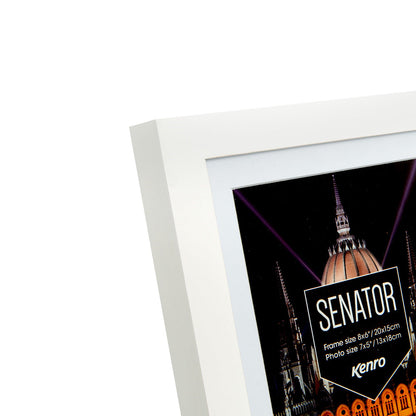Kenro Senator white frame corner