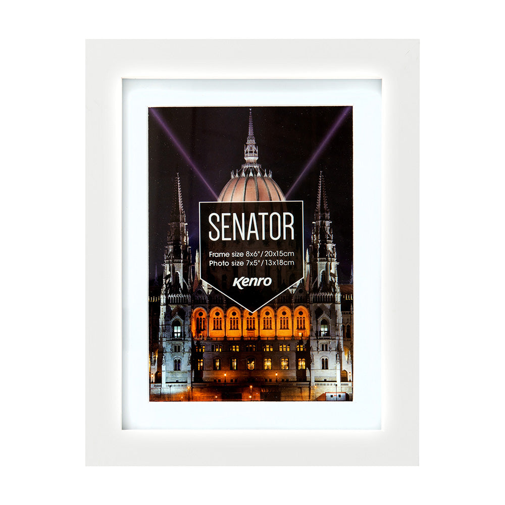 Kenro Senator white frame front