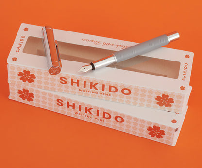Shikido Ginkuro fountain pen fine nib