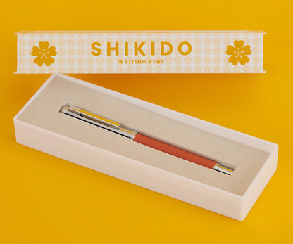 Shikido Daidai-Iro fountain pen view