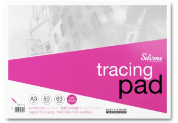 Tracing Pad Standard Weight A3