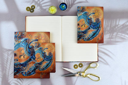 Paperblanks Skybird Ultra Hardback Journal – Lined, 144 Pages – design detail