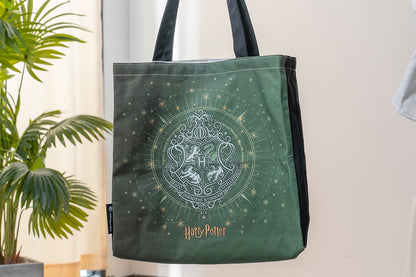 Paperblanks Slytherin Tote Cotton Tote Bag – design detail