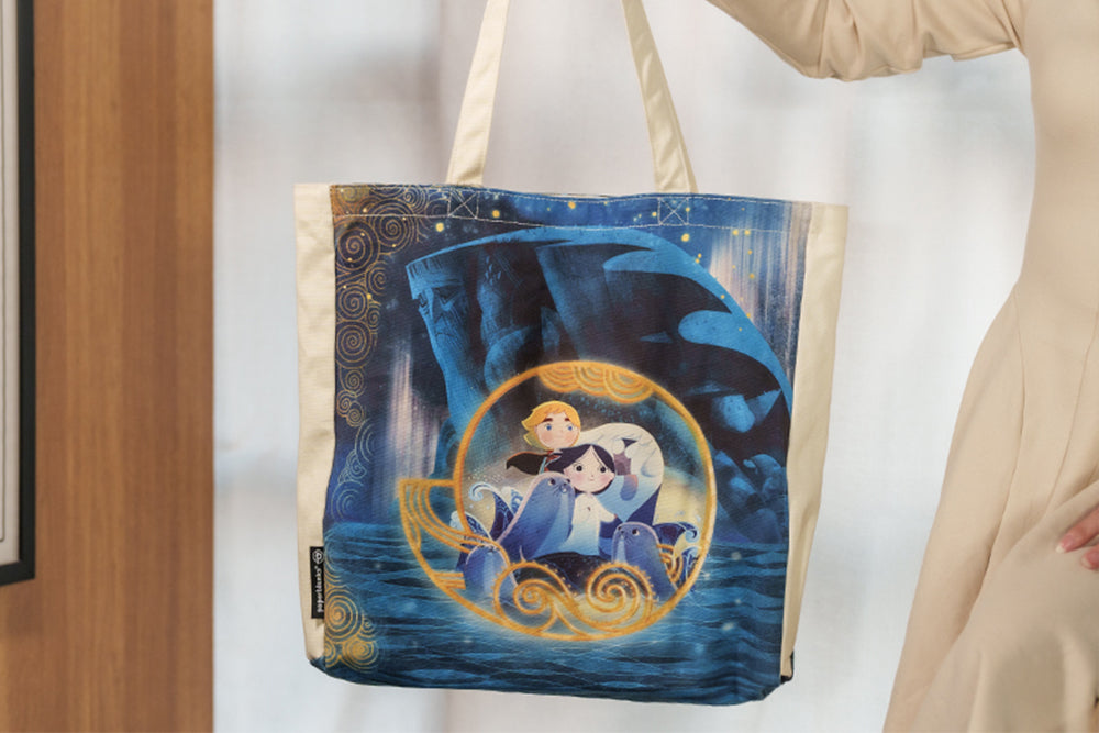 Paperblanks Song of the Sea Cotton Tote Bag – design detail