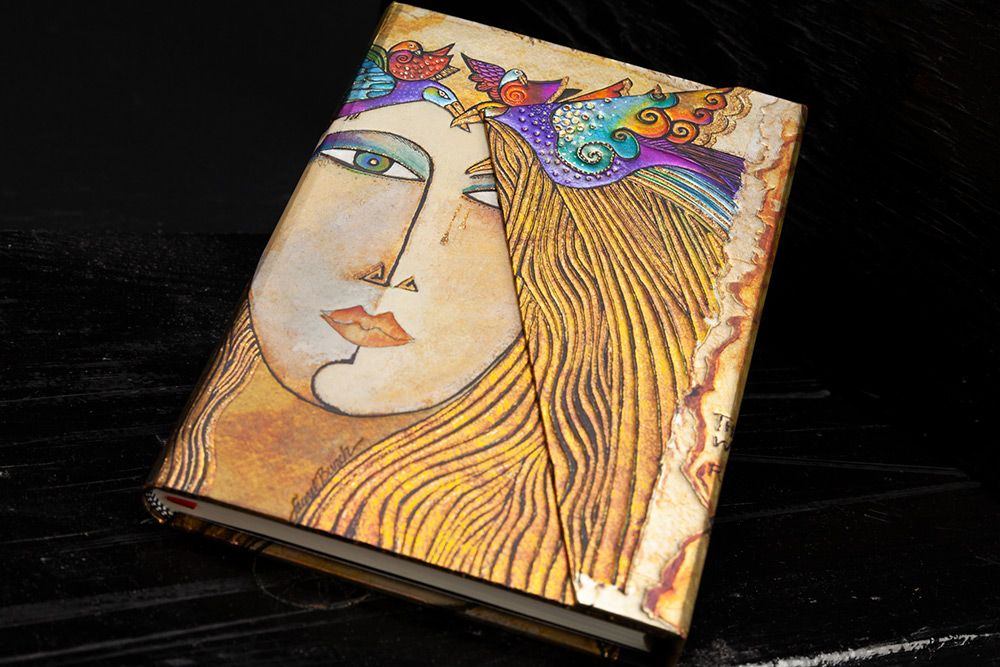Paperblanks Soul & Tears Midi Hardback Journal – Lined, 160 Pages – design detail
