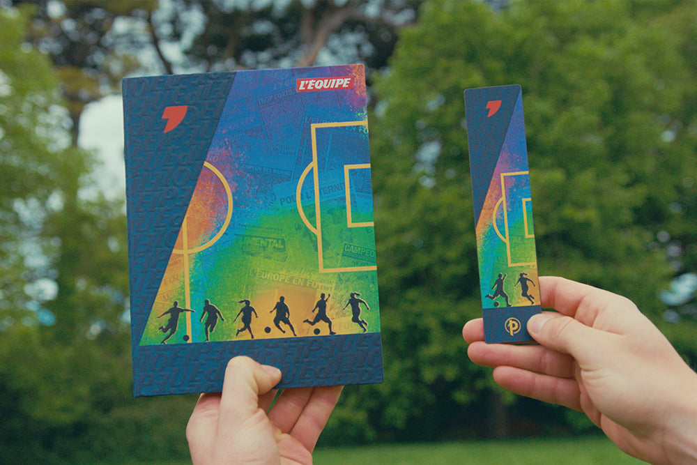 Paperblanks Spirit of the Athlete Bookmark – design detail