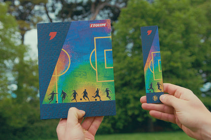 Paperblanks Spirit of the Athlete Bookmark – design detail