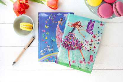 Paperblanks Spring Rainbow Midi Hardback Journal – Lined, 144 Pages – design detail