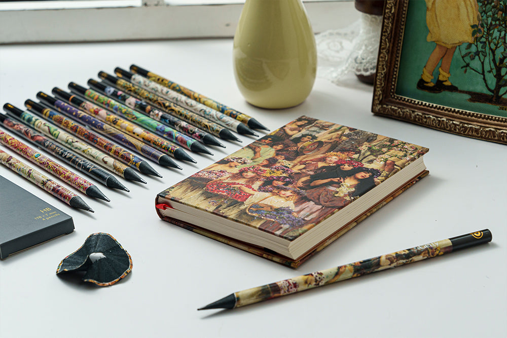 Paperblanks Spring Mini Hardback Journal – Lined, 176 Pages – design detail
