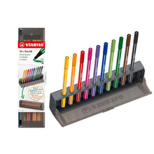 STABILO Pen 68 Felt-Tip Pens – Click Set of 10