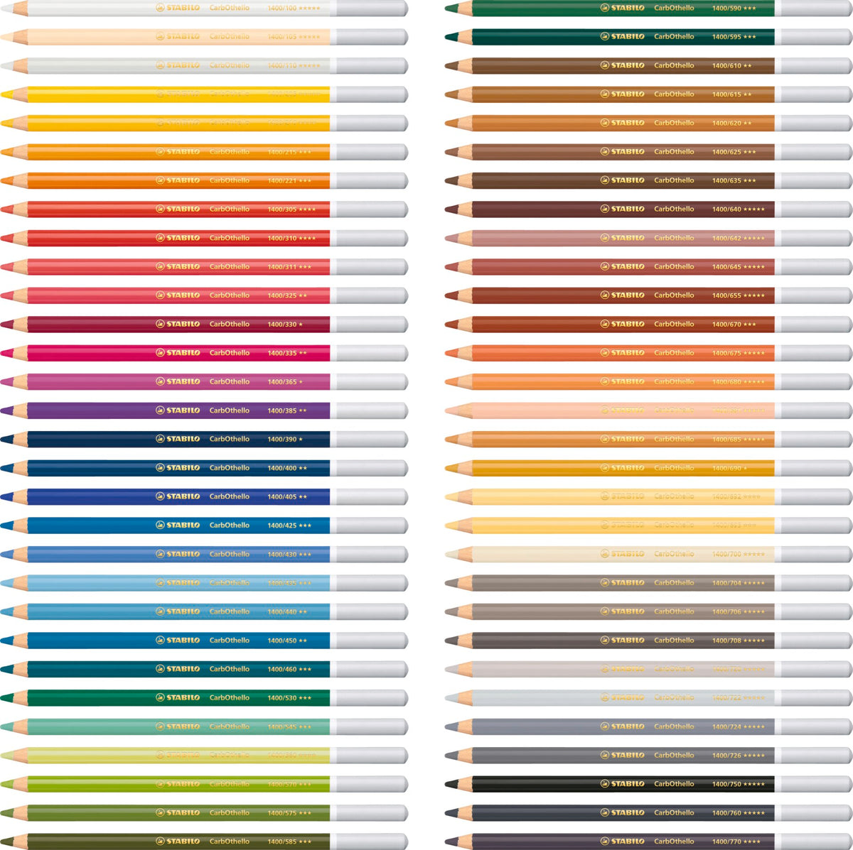 STABILO CarbOthello Pastel Pencil – Orange (221)
