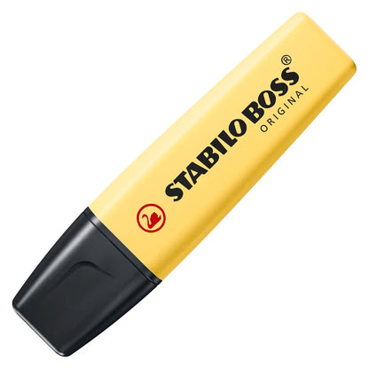 STABILO BOSS ORIGINAL Pastel Highlighter – Milky Yellow (144)