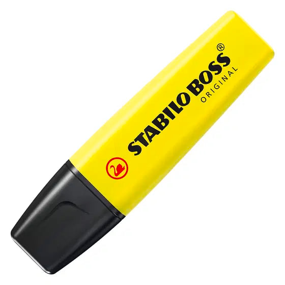 STABILO BOSS ORIGINAL Highlighter – Yellow (24)