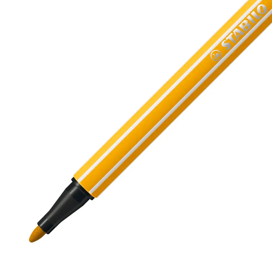 STABILO Pen 68 Felt-Tip Pen 1 mm – Curry (87)
