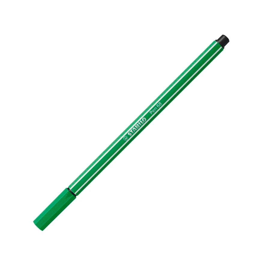 STABILO Pen 68 Felt-Tip Pen 1 mm – Mint Green (16)