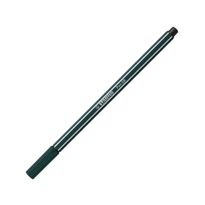 STABILO Pen 68 Felt-Tip Pen 1 mm – Earth Green (63)
