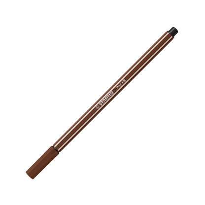 STABILO Pen 68 Felt-Tip Pen 1 mm – Brown (45)