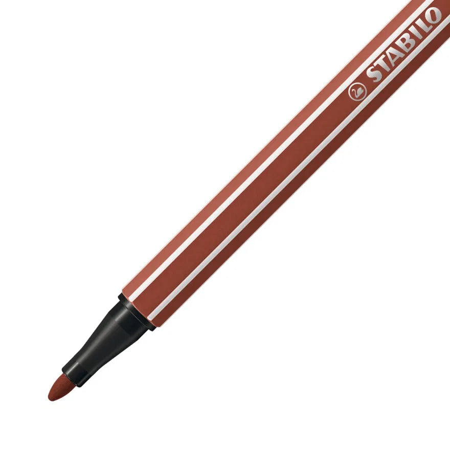 STABILO Pen 68 Felt-Tip Pen 1 mm – Sienna (75)