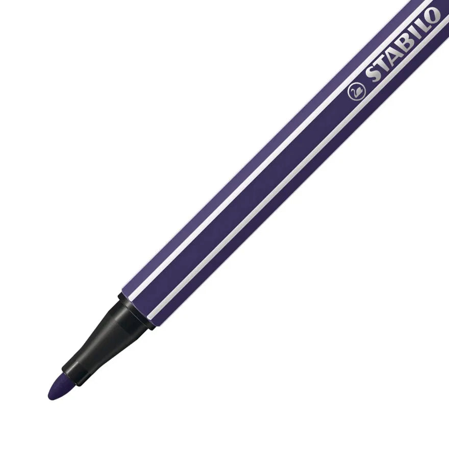 STABILO Pen 68 Felt-Tip Pen 1 mm – Prussian Blue (22)