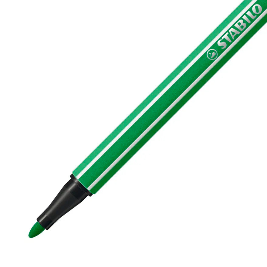 STABILO Pen 68 Felt-Tip Pen 1 mm – Mint Green (16)