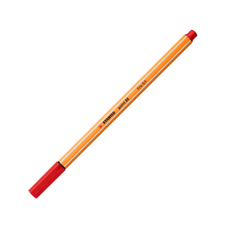 STABILO point 88 Fineliner 0.4 mm – Light Red (48)