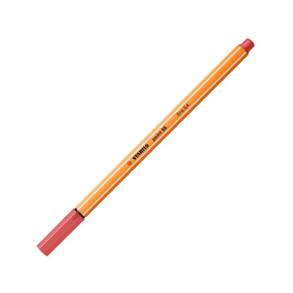 STABILO point 88 Fineliner 0.4 mm – Rust Red (47)