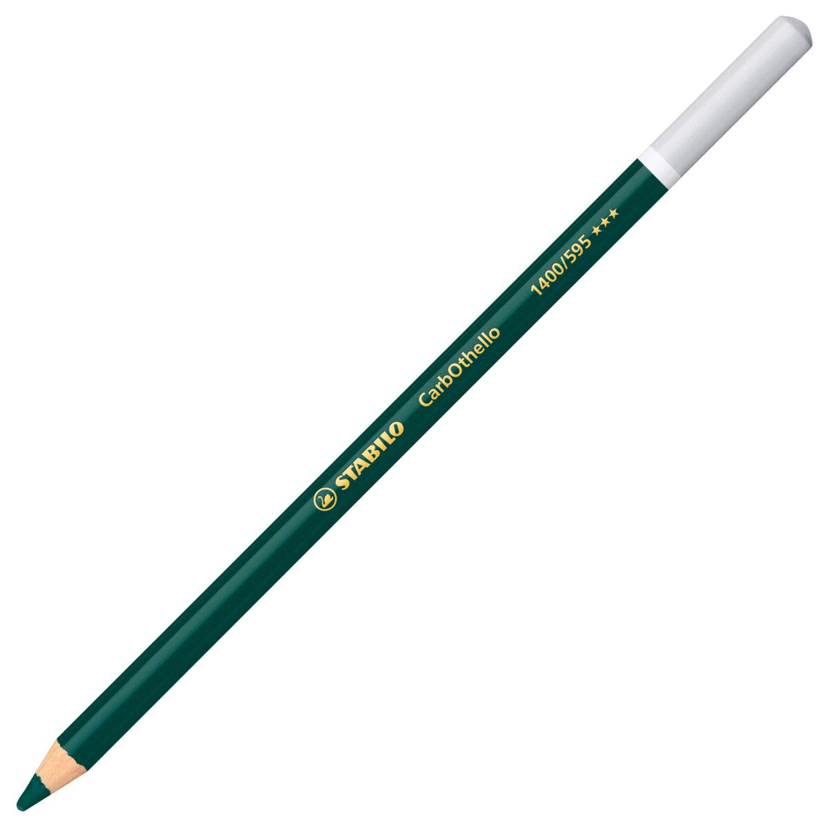 STABILO CarbOthello Pastel Pencil – Leaf Green Deep (595)