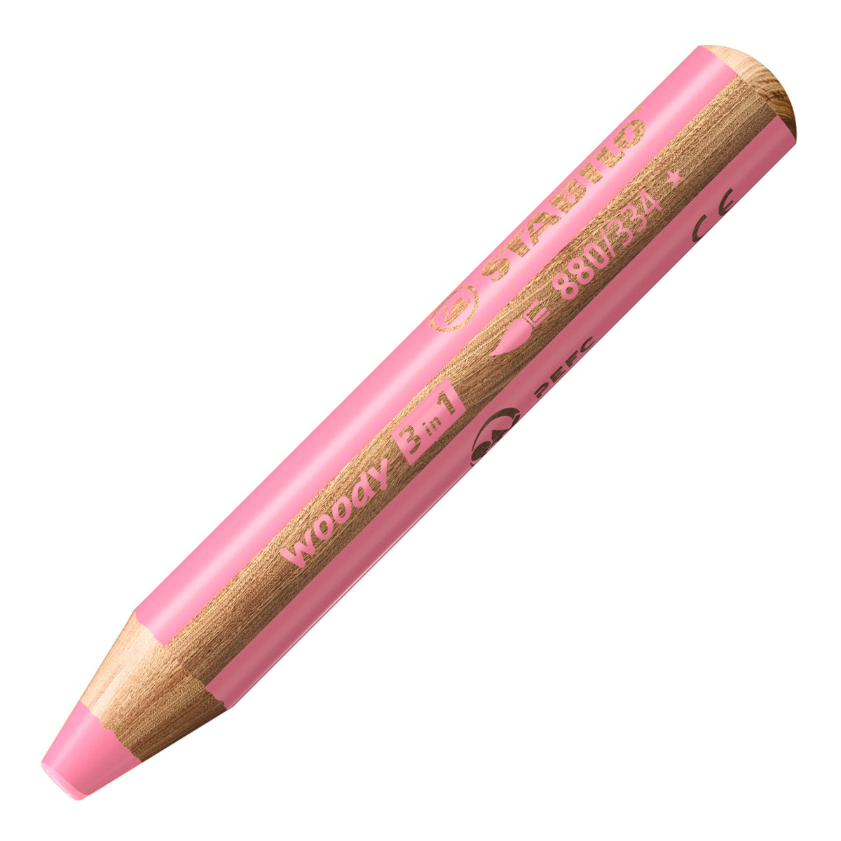 STABILO woody 3 in 1 Pencil – Pink (334)