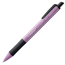STABILO pointball Wildflower Ballpoint Pen – Grey Violet Barrel, Blue Ink (Limited Edition)