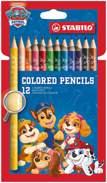 STABILO PAW Patrol Colouring Pencils – Pack of 12 (Limited Edition)
