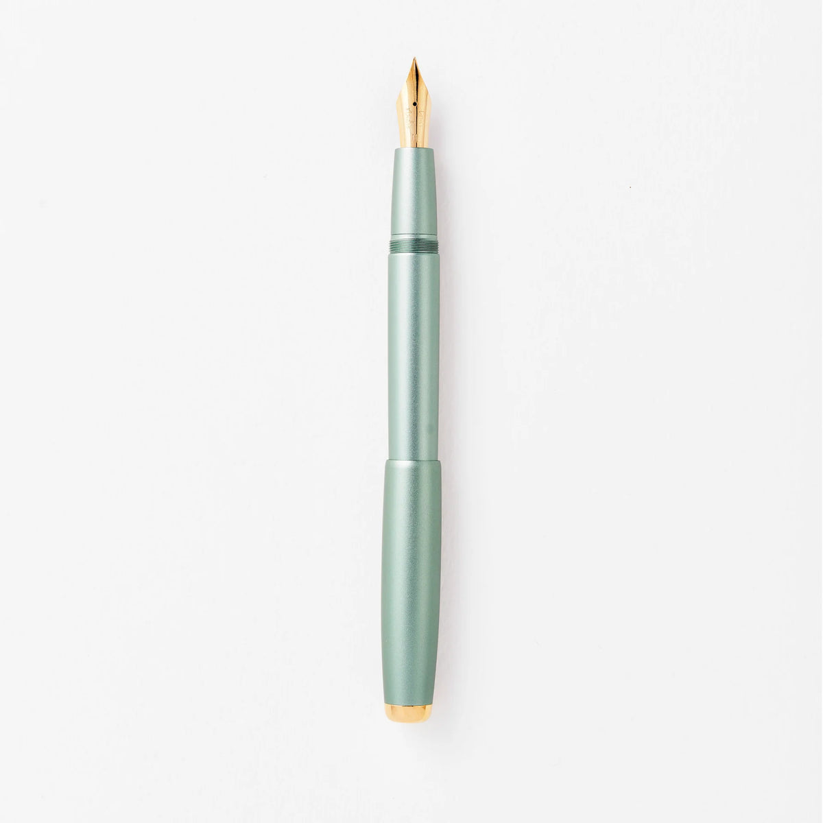 Studio Fountain Pen | Sage - Fine (Gold)
