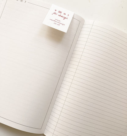 VENT SUCSEED A6 Pocket Notebook, Made with Kiwi Waste