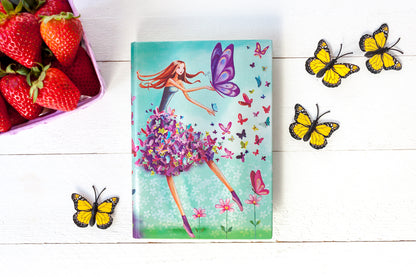 Paperblanks Summer Butterflies Midi Hardback Journal – Lined, 144 Pages – design detail