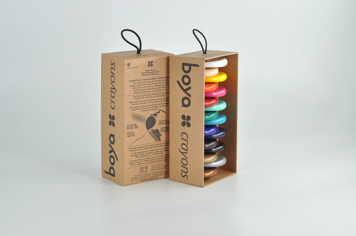 Boya Crayons 16-Piece Set – Sweet 16