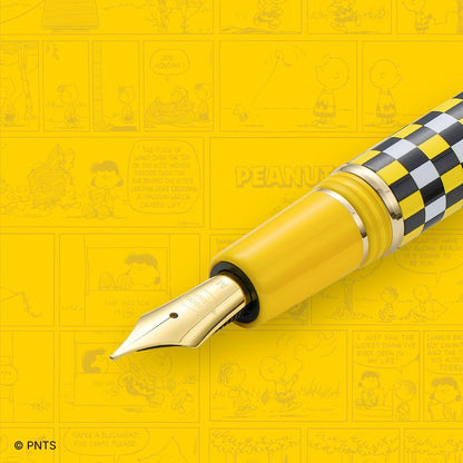 Estie Charlie Brown fountain pen detail