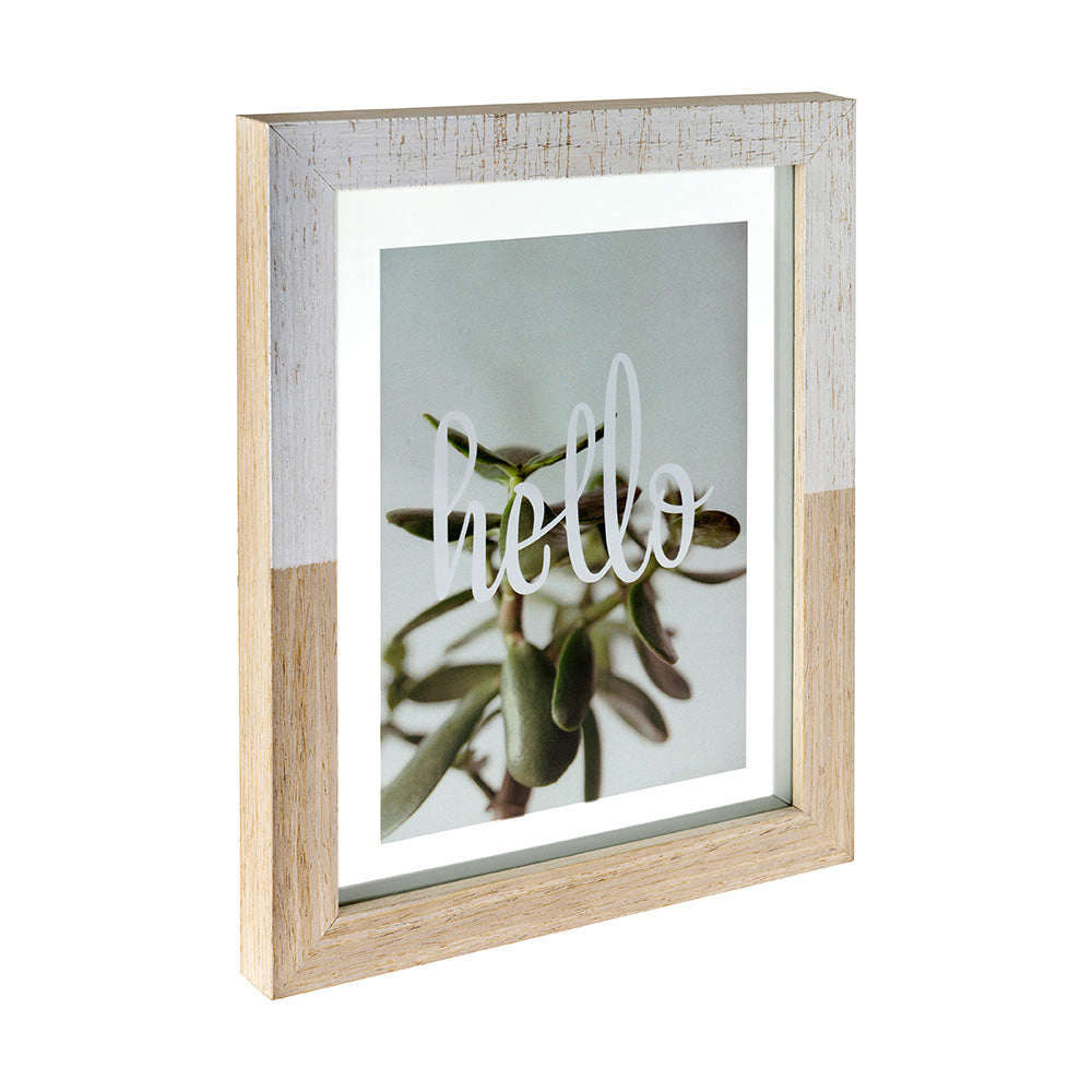 Kenro Terrino rectangular floating frame angled