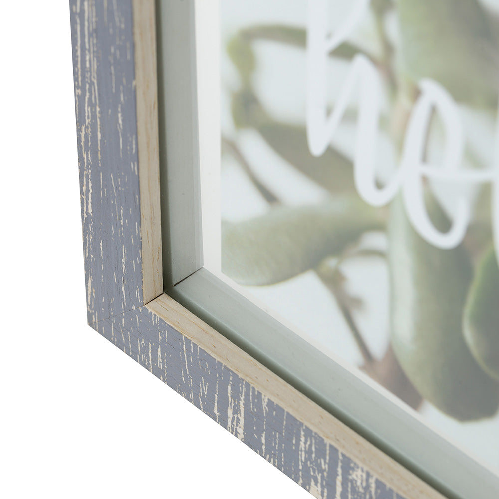 Kenro Terrino square floating frame corner