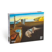 Today is Art Day Salvador Dalí The Persistence of Memory 1000 piece jigsaw puzzle box