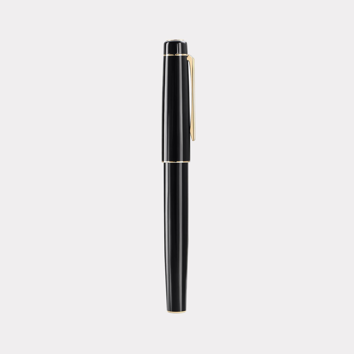 Thomas Slim Tangier 1680 Fountain Pen – Classic Black & Gold
