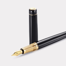Thomas Slim Tangier Mosaic Fountain Pen – Classic Black & Gold