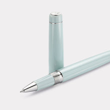 Thomas Slim Tangier 1680 Rollerball Pen – Chalcedony Blue & Steel