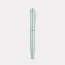 Thomas Slim Tangier 1680 Fountain Pen – Chalcedony Blue & Steel
